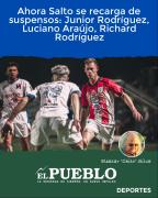 Ahora Salto se recarga de suspensos: Junior Rodríguez, Luciano Araújo, Richard Rodríguez ‣ Eleazar José Silva