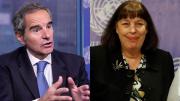 Rafael Grossi y Virginia Gamba buscan liderar la ONU