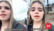 Influencer quedó impactada tras llegar con ayuda al Biobío: denunció donaciones tiradas