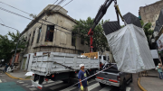CABA desalojó un edificio que estaba tomado hace 20 años frente al Spinetto Shopping