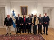 María Corina Machado dialoga en EEUU con canciller argentino sobre situación en Venezuela