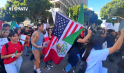 EEUU: estudiantes toman las calles de Los Ángeles en protesta contra Trump