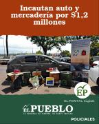 Incautan auto y mercadería por $1,2 millones