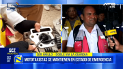 Mototaxistas anuncian que radicalizarán protestas por presunta gasolina en mal estado