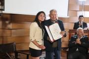 Diputada Jaldín entregó Homenaje Camaral al cineasta Marco Antonio Eguino
