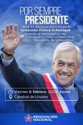 Linares: Renovación Nacional convoca para hoy a misa en recuerdo de ex Presidente Sebastián Piñera.