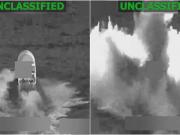 Así atacó Estados Unidos a otra narcolancha en el Pacífico: murieron dos personas