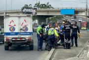 Hombre fue atropellado en el puente de la Unidad Nacional: Así ocurrió el siniestro