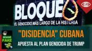 (VIDEO) Disidencia cubana apuesta al plan genocida de Trump