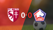 Liga de Francia: No hubo goles en el empate entre Metz y Lille