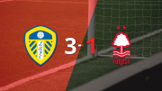 Premier League: Leeds United logra una victoria de 3-1 sobre Nottingham Forest