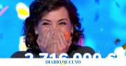 Una argentina ganó más de 2 millones de euros, el mayor pozo de la historia de Pasapalabra en España