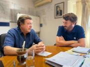 Rodrigo Buteler recibió a Alberto Weretilneck para analizar futuras obras para Cipolletti