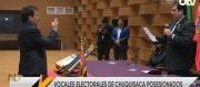 Posesionan al vocal de Cochabamba designado por Paz y a los nuevos vocales de Chuquisaca