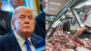 El presidente Donald Trump firma decreto para aumentar importaciones de carne de res argentina
