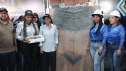 Presidenta (E) Delcy Rodríguez supervisó la producción de Granitos Bolívar