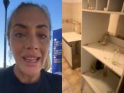 Una influencer alquiló su casa amoblada y el inquilino le robó todo