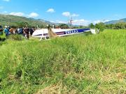 Aeronave aterrizó de emergencia en hacienda de Canoabo