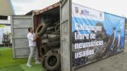 Galápagos sacó 2.000 llantas fuera de uso para proteger su biodiversidad