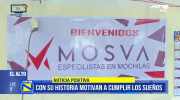 MOSVA: pareja emprendedora impulsa marca de mochilas hechas en El Alto