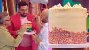 Paso a paso: Damián Betular reveló los secretos para hacer la torta arcoíris perfecta