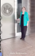 (VIDEO) Laura Dogu, encargada de negocios de EEUU en Venezuela, saluda al pueblo venezolano