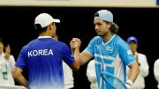 Copa Davis: Argentina y Corea del Sur, igualados tras la primera jornada