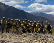 A un mes del incendio que se desató en Puerto Patriada: crece el cansancio físico y emocional entre los brigadistas