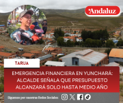 Emergencia financiera en Yunchará: alcalde señala que presupuesto alcanzará solo hasta medio año