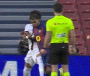 La jugada polémica del partido: ¿Era penal contra Lamine Yamal? Las redes explotan