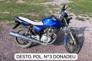 Secuestran una moto y nueve neumáticos durante un control vial en Donadeu