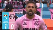 ¡En caliente! El fuerte reclamo de Luis Urruti tras el gol anulado por el VAR a Sport Boys