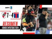 Resumen extendido y video con goles: River vs. Tigre (1-4) desde el Monumental