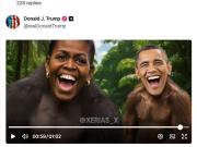 Parecía difícil que Trump cayera tan bajo, pero con su video racista sobre los Obama lo logró