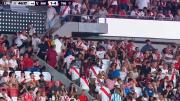 Del aliento al abandono: el Monumental no toleró el 1-4 y el hincha de River se fue de la cancha