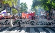 Masiva marcha de la comunidad LGBTQI+ contra Milei: Facho al tacho