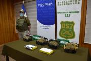 Coyhaique: Carabineros y Fiscalía decomisan más de 2 kilos de cocaína y casi 4 kilos y medio de cannabis