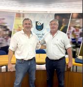 Intendente Besozzi se Reunió con Autoridades del Fútbol del Interior