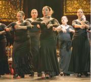 Integrantes de la Escuela de Flamenco Mercedaria se Presentaron Anoche en Durazno