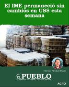 El IME permaneció sin cambios en US$ esta semana ‣ Martin Ferreira Pinto