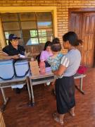 Atención extramural a comunidad indígena de Minga Porã