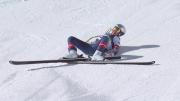 La grave caída de la legendaria Lindsey Vonn que compitió en esquí con ligamentos rotos en los Juegos Olímpicos de Invierno y se la llevaron al hospital; mirá el video