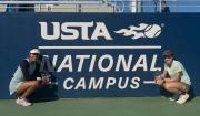 Noelia Zeballos es subcampeona de dobles en Estados Unidos
