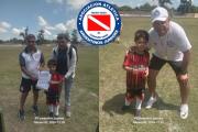 Orgullo de La Banda: un nene categoría 2019 fichó en Argentinos Juniors