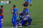 Conmoción en el Maracaná: un jugador se desplomó en pleno partido y generó momentos de tensión (VIDEO)