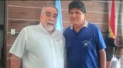 Subirana publica una foto con Evo y dice que se reunió con el expresidente en el Trópico
