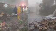 Emergencia en Cundinamarca: registran inundaciones, granizadas y caída de árboles por fuertes lluvias