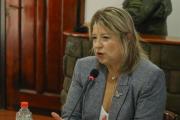 Alejandra Monteoliva presenta resultados de una investigación contra el crimen organizado