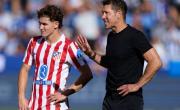 Cholo Simeone sacó a Julián Álvarez en el descanso, Atlético Madrid perdió y lo lapidaron