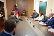 Delcy Rodríguez se reunió con Repsol y Maurel & Prom tras reforma de hidrocarburos